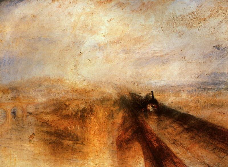 Joseph Mallord William Turner Rain, Steam and Speed The Great Western Railway china oil painting image